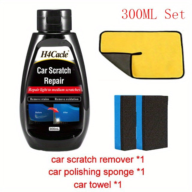 H4Cale Car Scratch Remover Paint Care Tools Auto Swirl Remover Scratches Repair Polishing Auto Body Grinding Compound Anti Scratch Wax