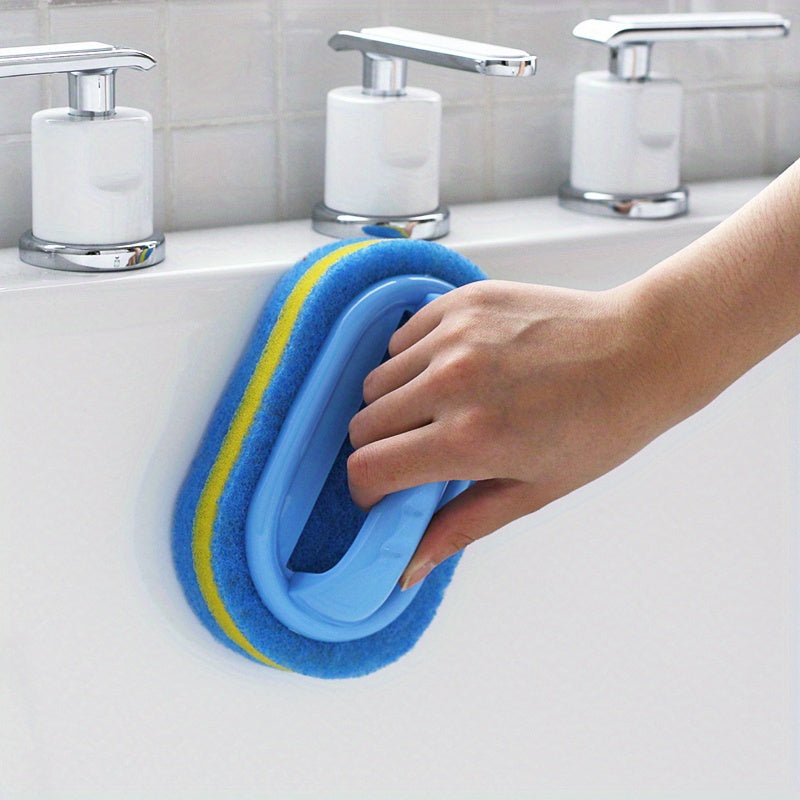 1pc, Kitchen Bathroom Cleaning Magic Sponge, Glass, Wall, Toilet Ceramic Cleaning For Indoor Outdoor Garden Pool Cleaning Supplies