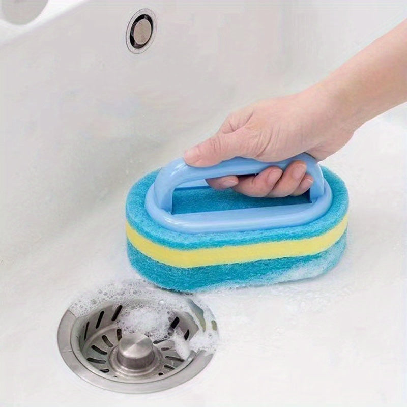 1pc, Kitchen Bathroom Cleaning Magic Sponge, Glass, Wall, Toilet Ceramic Cleaning For Indoor Outdoor Garden Pool Cleaning Supplies