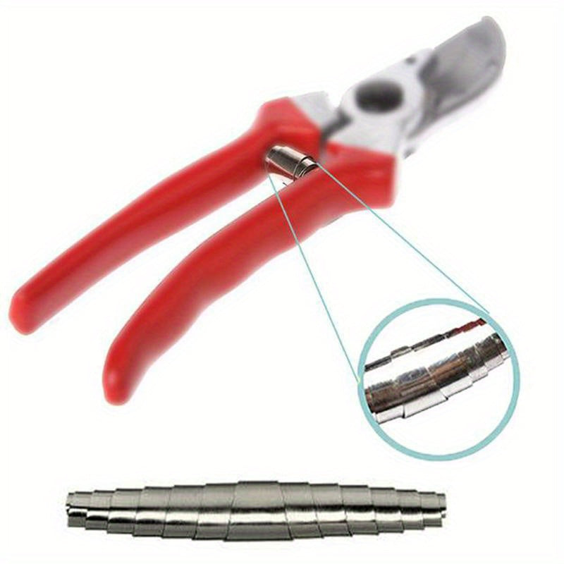 2pcs Silkworm Type Steel Spring, Garden Shears