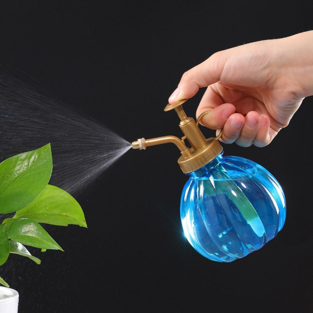 1pc, Watering Flower Bottle Pumpkin Mist Sprayer Watering Pot Spray Bottle Plants Sprinkler Pot For Garden Watering Pots Tools, Adjustable Watering Pot, Household Potted Plant Watering Tool, Spray Bottle For Garden Outdoor Ya