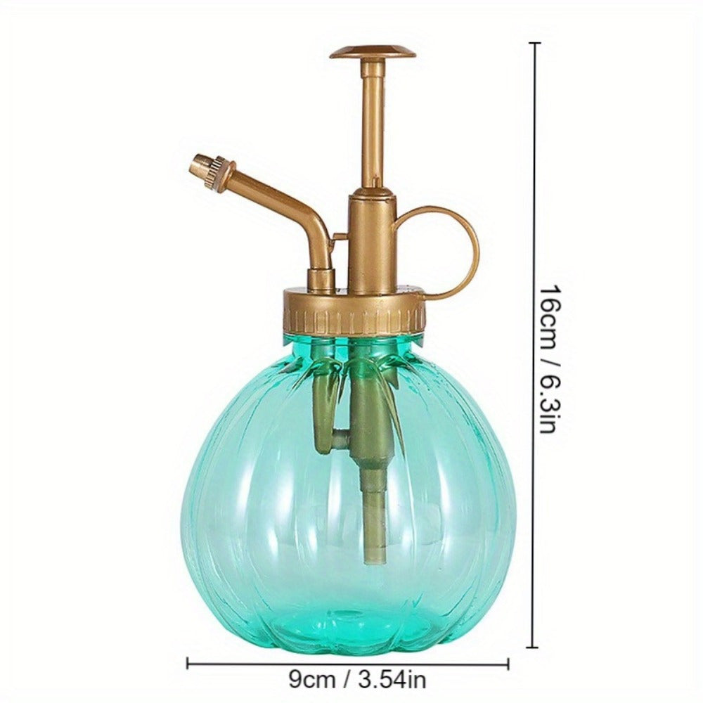 1pc, Watering Flower Bottle Pumpkin Mist Sprayer Watering Pot Spray Bottle Plants Sprinkler Pot For Garden Watering Pots Tools, Adjustable Watering Pot, Household Potted Plant Watering Tool, Spray Bottle For Garden Outdoor Ya