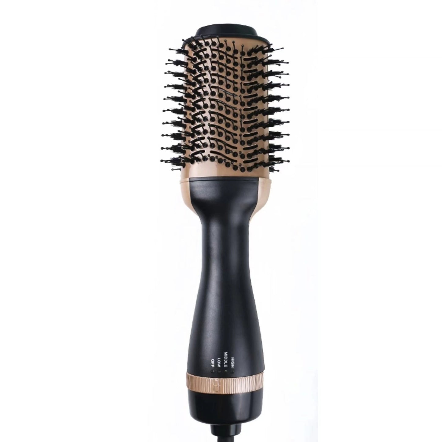 1pc 2-in-1 multi-functional hot air brush and negative ion straightening comb make your hair style fast - a gift for women and a holiday gift