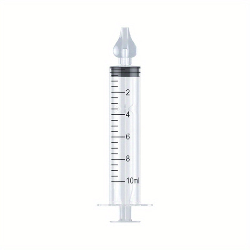 2pcs/set Baby Nasal Irrigations, 10ml Nasal Syringes, Baby Nasal Aspirators, Rhinitis Flushing Tools, Convenient Nasal Washing Devices