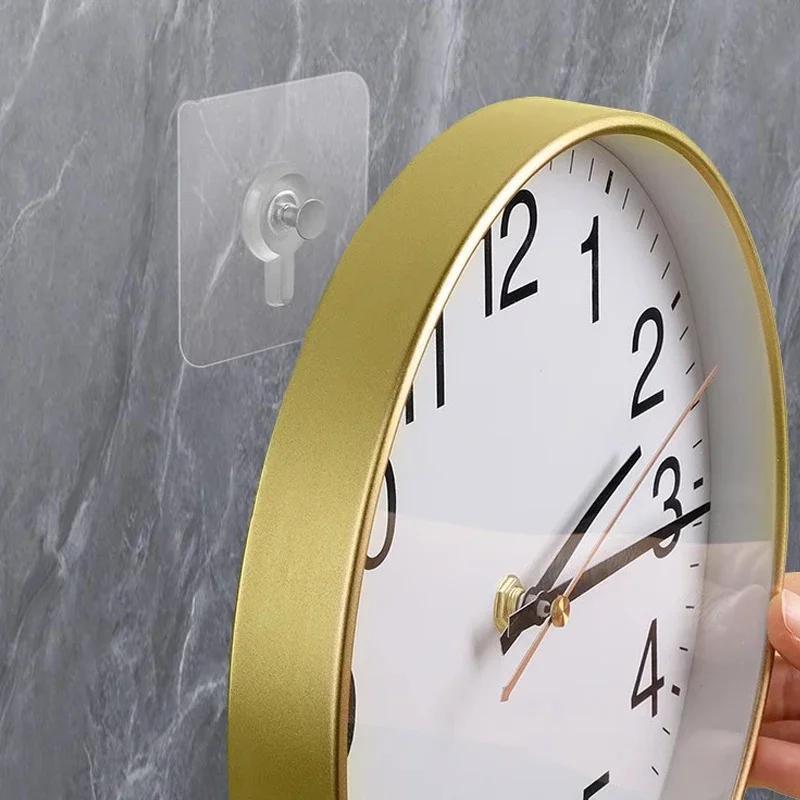 20pcs Modern Wall Mounted Practical Hooks - Easy to install, strong bonding, no drilling, waterproof plastic hooks for pictures, photo frames, posters, clocks in the kitchen and bathroom, Utility Hooks