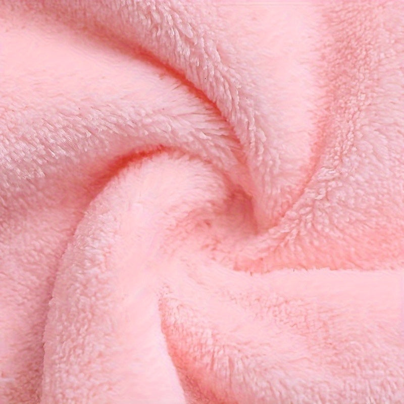 OLOEY Quick-Dry Microfiber Hair Towel Wrap for Women - Cute Cartoon Design, Perfect for Curly, Long & Thick Hair, Paraben-Free