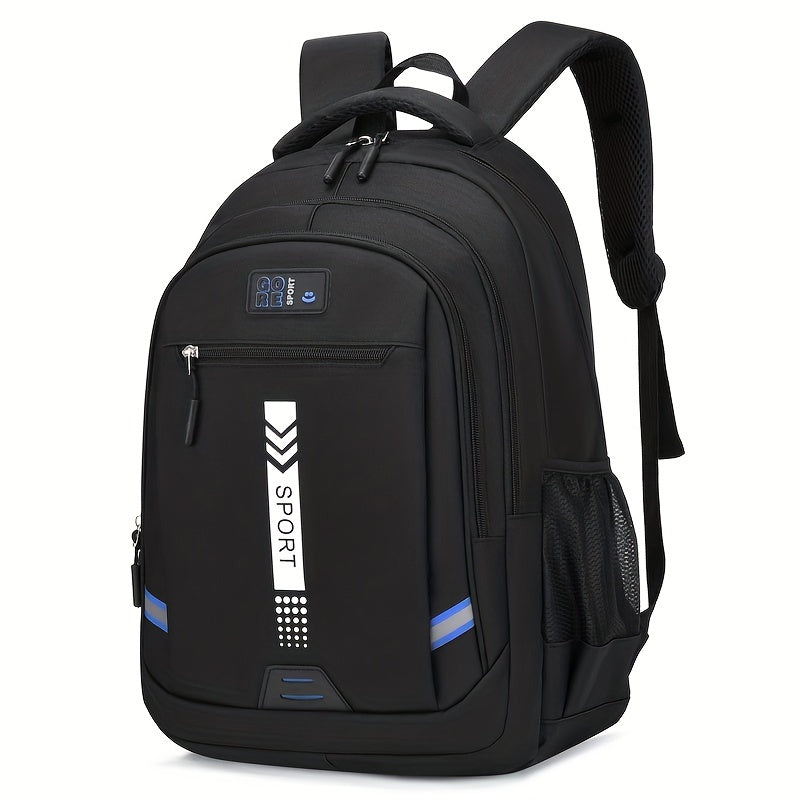 Backpack Men's Leisure Large Capacity Travel Backpack Business Computer Mountaineering Bag Middle School, High School, College Student Schoolbag