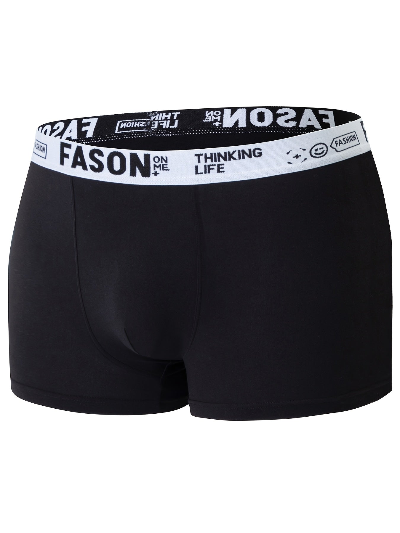 10-Pack Men's Underwear, Casual Boxer Briefs, Breathable and Comfortable Elastic Boxers, Athletic Shorts