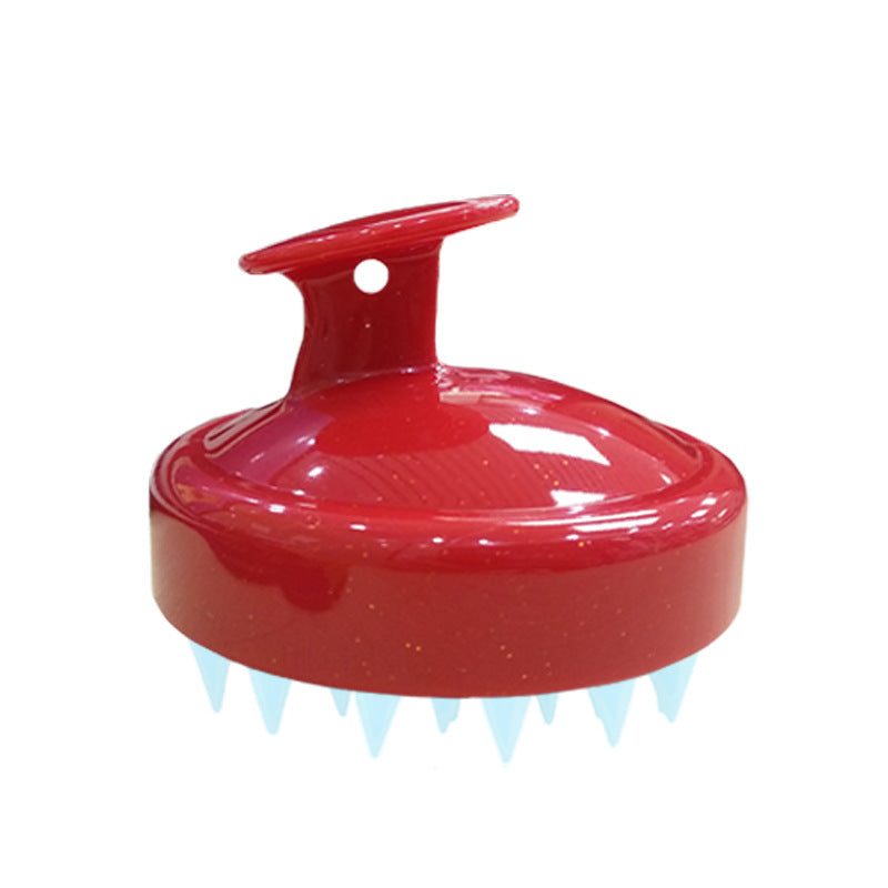 Soft Silicone Bristles Hair Care Head Brush - Massage & Exfoliate Your Scalp for a Healthy, Dandruff-Free Look!