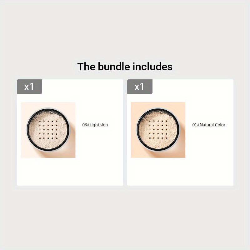 Loose Setting Powder, Toning And Fixing Makeup Air Powder, Gentle Skin Correction Makeup