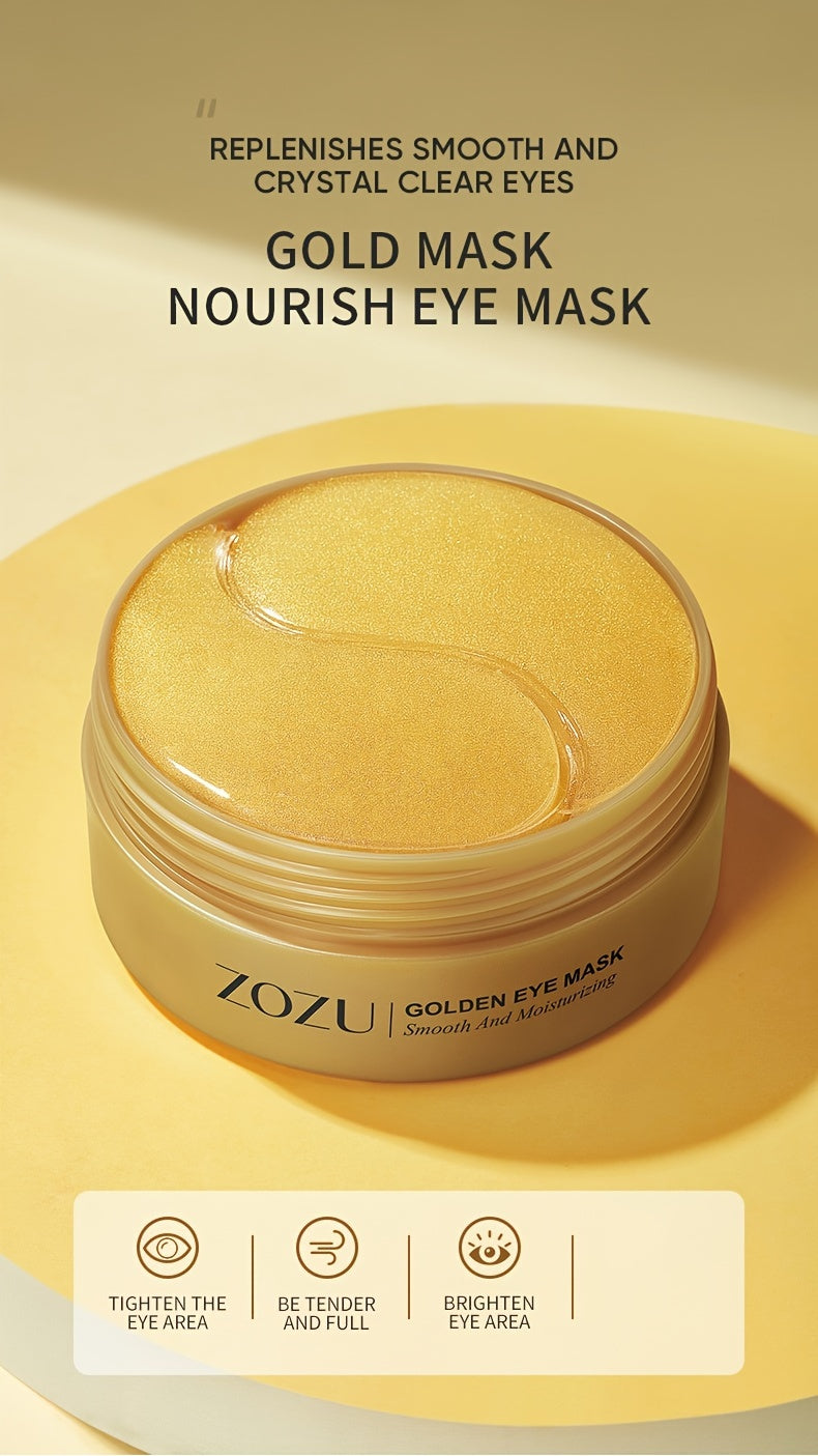 Collagen Eye Mask For Moisturizing & Refining Pores, Tightening And Lifting The Skin Around The Eyes, Brightening And Smoothing The Skin Around The Eyes, For Women And Men