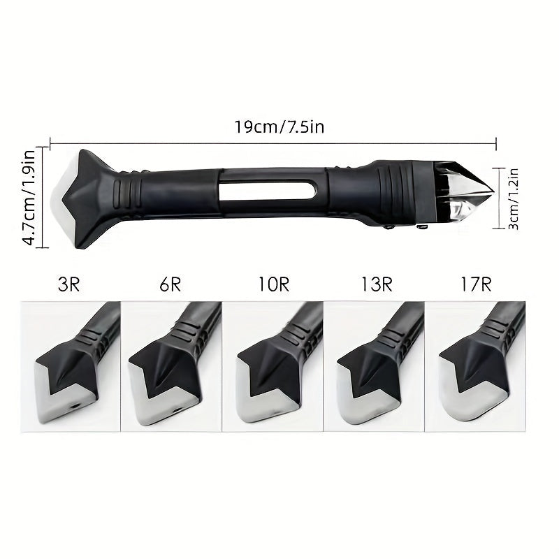 12.7 Cm 1 Caulk Remover Tools Kit, Grout Removal Tool, Sealant Finishing Tool, Glue Angle Scraper Tool For Window And Sink Renovations In Kitchens And Bathrooms