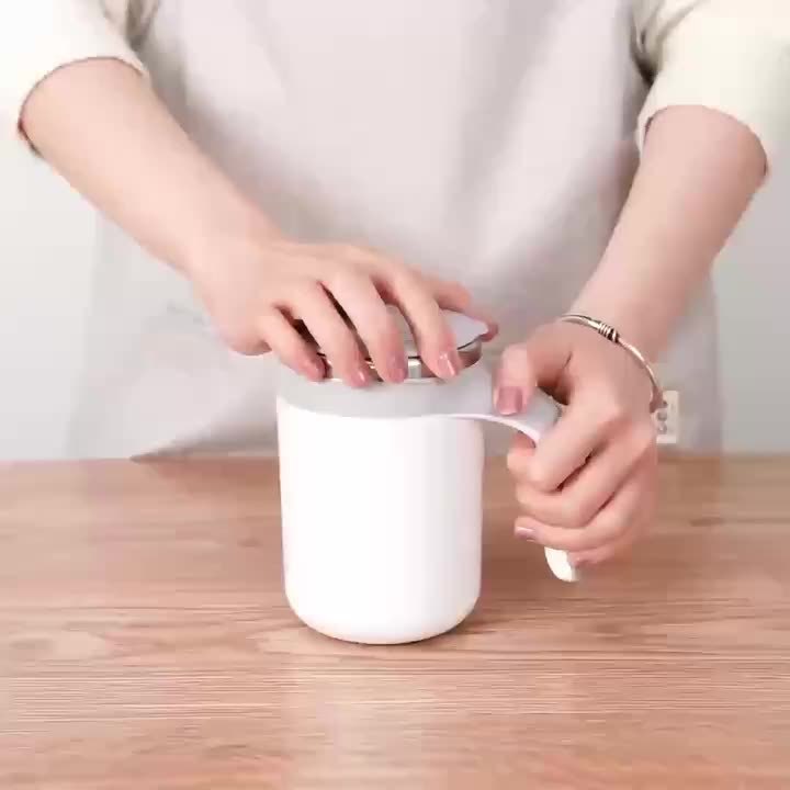 Fully Automatic Stirring Cup, Multifunctional Electric Coffee Mug, Lazy Rotating Magnetic Stainless Steel Milk Mug, And Travel Mug.