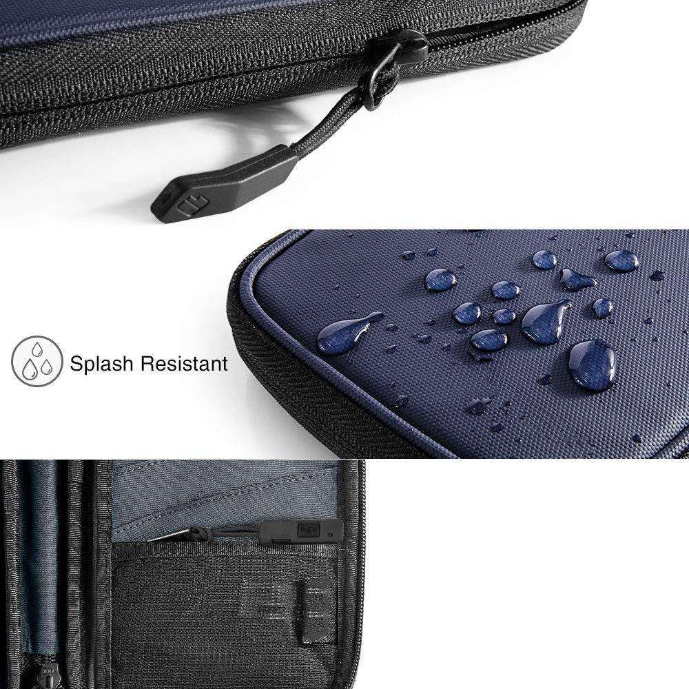 1pc Family Passport Holder With A Sim Card Slot And Eject Pin, RFID Blocking Passport Wallet, Waterproof Ticket Document Organizer Bag With Chain Strap, Up To 6 Passports 9 Credit Cards