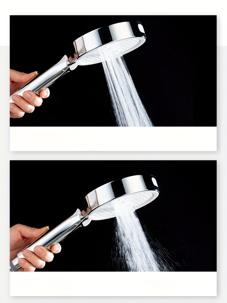 Wall-Mounted Shower Head with Adjustable Arm - No Electricity Needed, Easy Installation, Heavy-Duty Copper Construction for Modern Bathroom Upgrade - Ideal for Bath or Shower