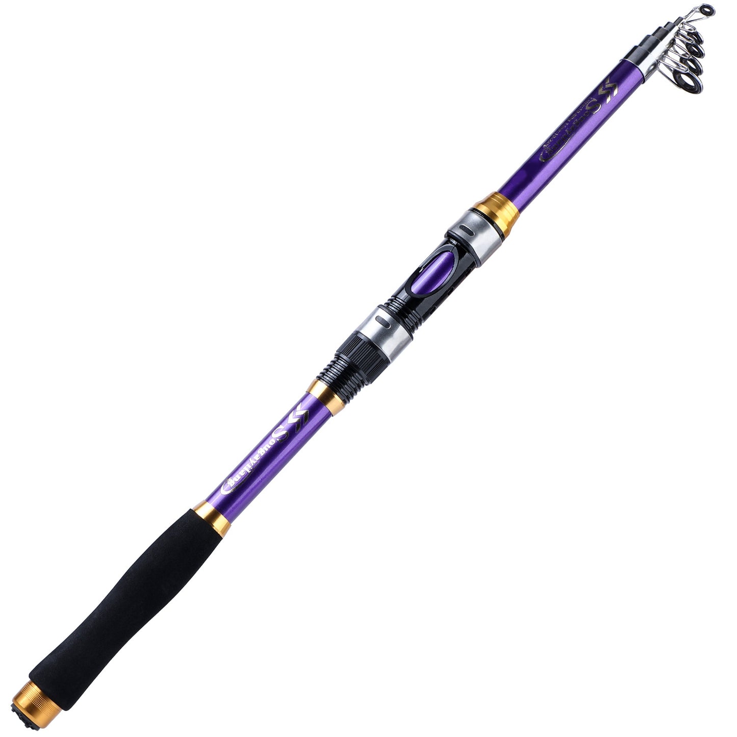 Sougayilang Telescopic Fishing Rod: Portable & Compact Design For Saltwater Fishing On The Go!