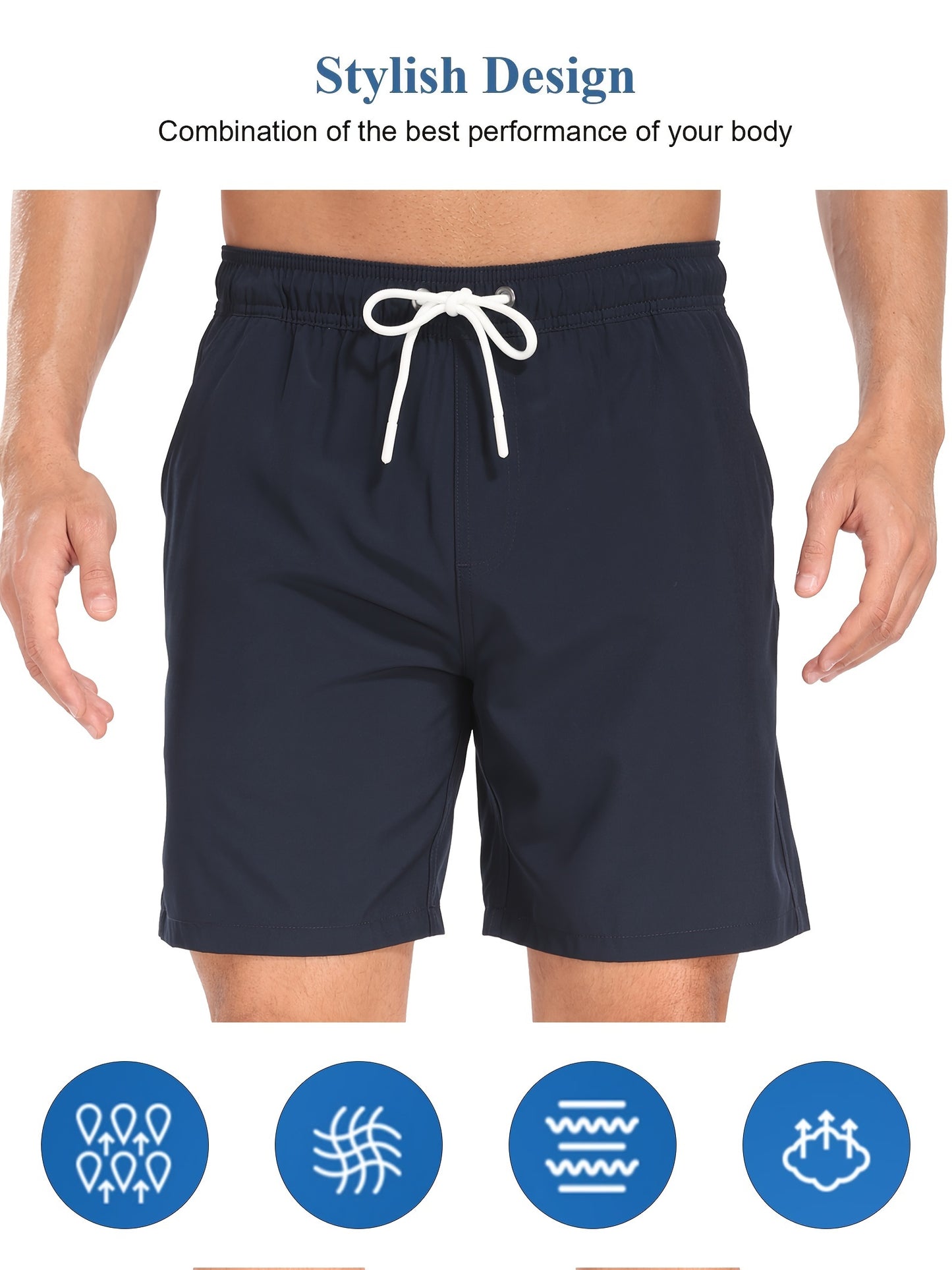 Men'S Quick-Dry Beach Shorts