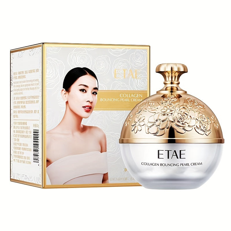 Collagen Pearl Cream For Men And Women Any Skin Type Suitable Moisturizing Hydrating Locking Water Fully Delicate And Beautiful Skin Care