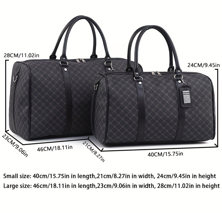 Travel Bag for Long-Distance Trips, Business Lightweight Handbag, Fashionable Crossbody Bag Suitable for All Seasons, Unisex Gym and Outing Luggage Tote