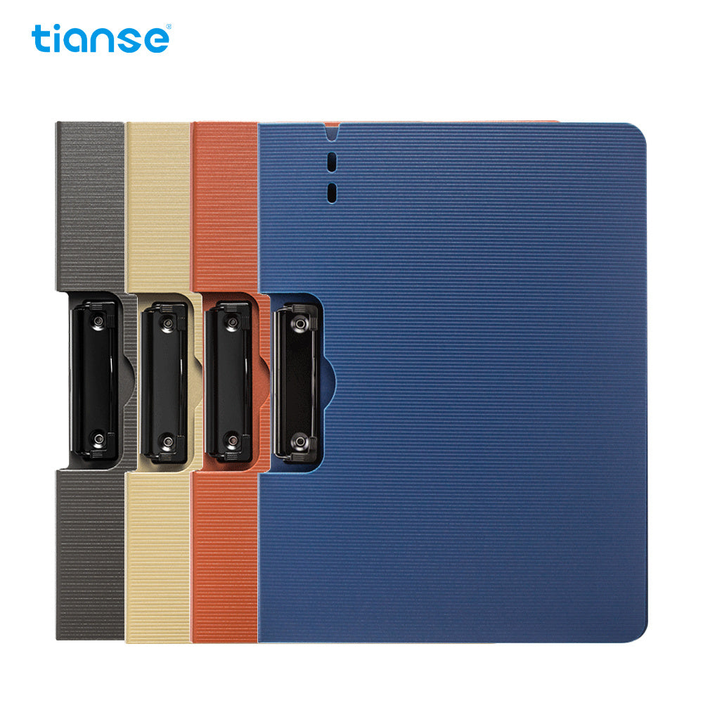1/4/6pcsTIANSE Clipboard Folder, A4 Size File Folder Clipboards Single Clip, 100 Sheet Capacity, Waterproof Material, Portable File Storage For For Nurses Office School Home Meeting