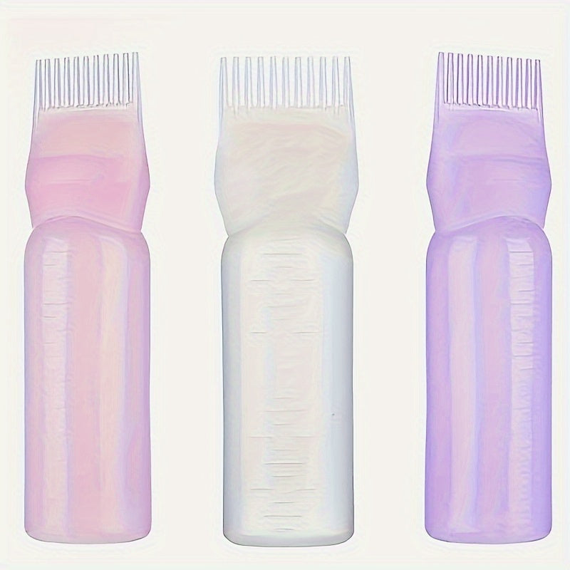 120ml Hair Dyeing Bottle with Comb Shampoo and Applicator Tool - Easy and Precise Hair Color Application