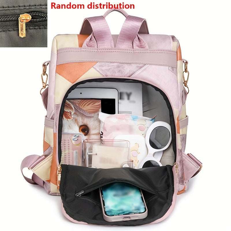 Women's Large Capacity Backpack - Anti-Theft Backpack with Zipper Closure, Adjustable Shoulder & Strap, Tassel Accent - for Travel, Work,, Everyday Commute - Secure Laptop compartment - Black Backpack for Women, Backpack for