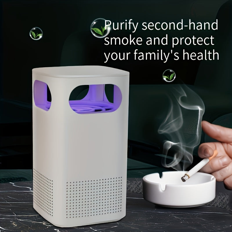 1pc Smart Anion Air Purifier - USB Powered, Low Voltage Operation, Haze & Dust Removal, Fresh Air for Home & Office Use