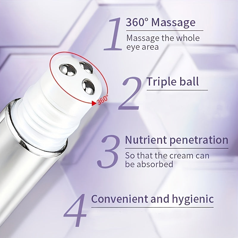 Smoothes Winkles Rolling Eye Cream, Firming And Tightening Skin Eye Essence, Eye Care Cream