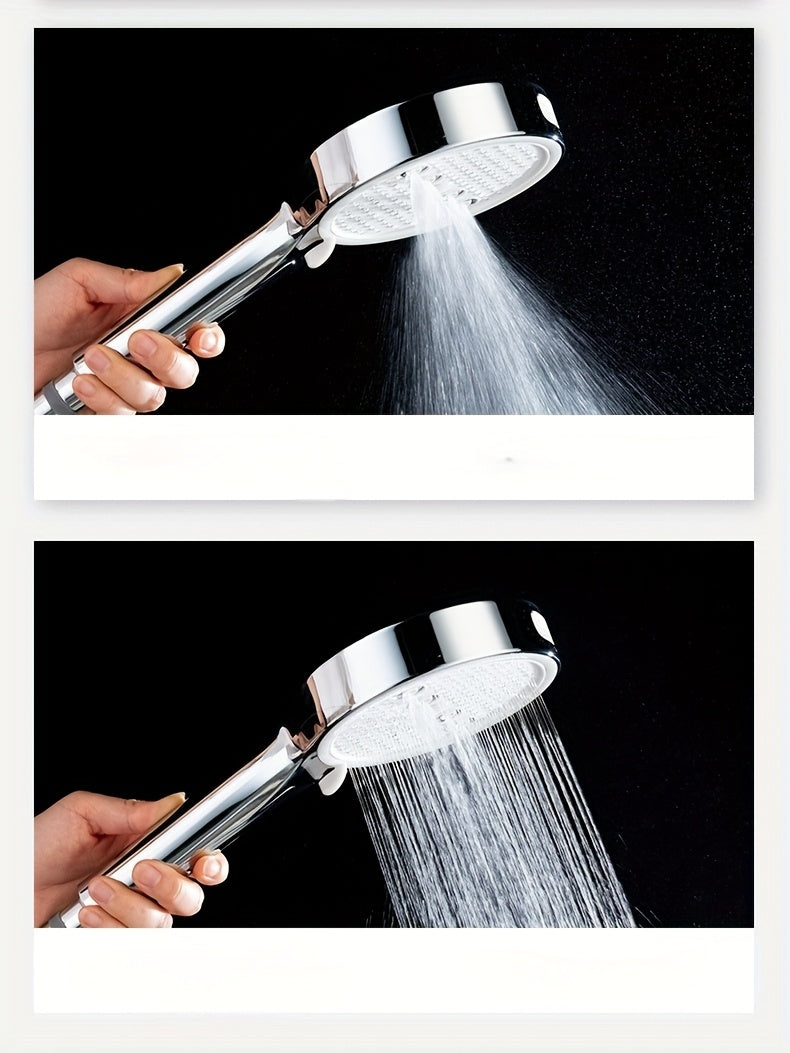 Wall-Mounted Shower Head with Adjustable Arm - No Electricity Needed, Easy Installation, Heavy-Duty Copper Construction for Modern Bathroom Upgrade - Ideal for Bath or Shower