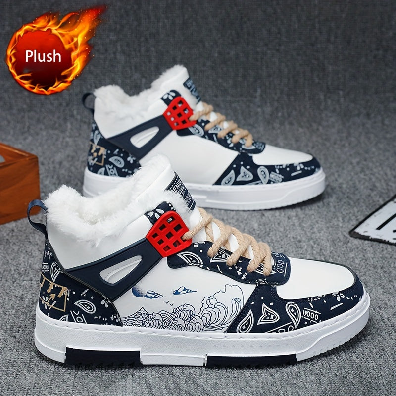 Men's Sneakers Trendy Lightweight Comfy Walking Skate Shoes Spring Summer Autumn And Winter, For Halloween