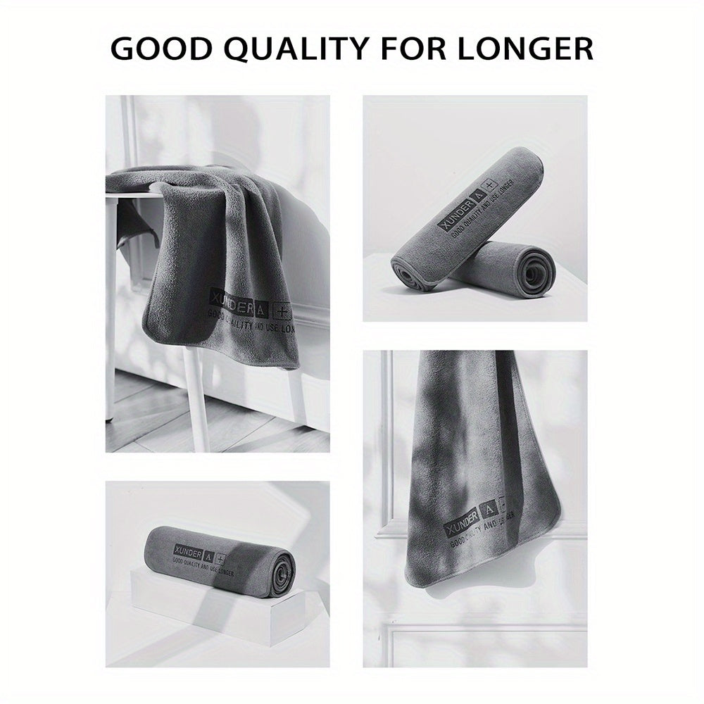 2/4/6/8pcs Multi-Purpose Reusable Cleaning Wipes, Quick-Dry Super Absorbent Towels for Home Kitchen, RV Towel Rolls, Versatile Cloths Suitable for Living Room, Bedroom & Car Washing, Double-Layer Thickened Soft Drying Cloths,