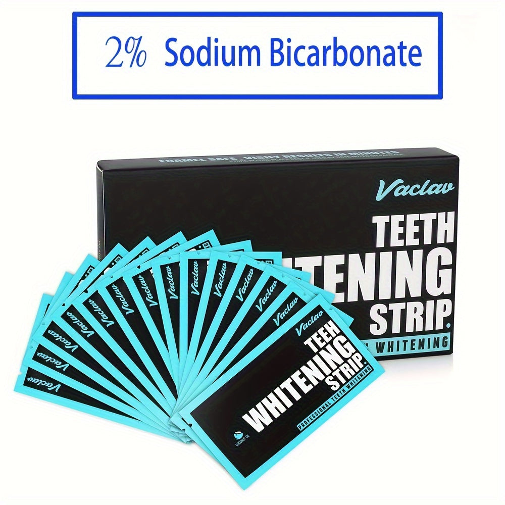 7/14/28 Pairs of Activated Carbon Teeth Whitening Stickers, Teeth Cleaning Stickers, Can Be Used with Tongue Coating Scraper, for Daily Use and Travel