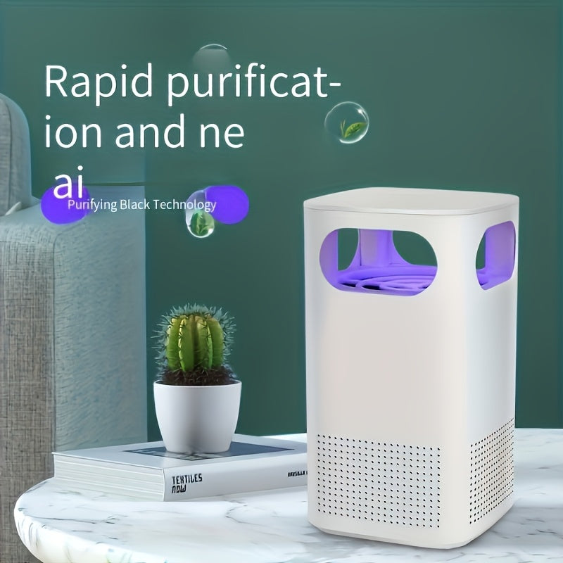 1pc Smart Anion Air Purifier - USB Powered, Low Voltage Operation, Haze & Dust Removal, Fresh Air for Home & Office Use
