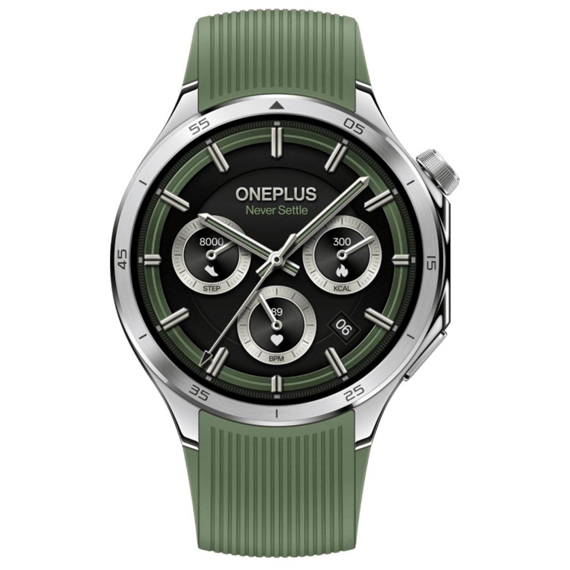 OnePlus Smart Watch 3, 22 mm Strap, 1.5 Inch LTPO Display, Quick Charge, 120 Hours Autonomy, Titanium