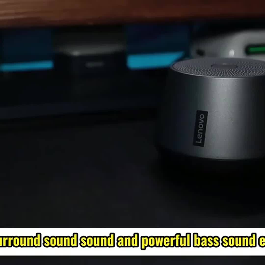 Lenovo K3 pro HIFI Sound Quality is lightweight and easy to carry outdoors with full frequency speakers with rich bass