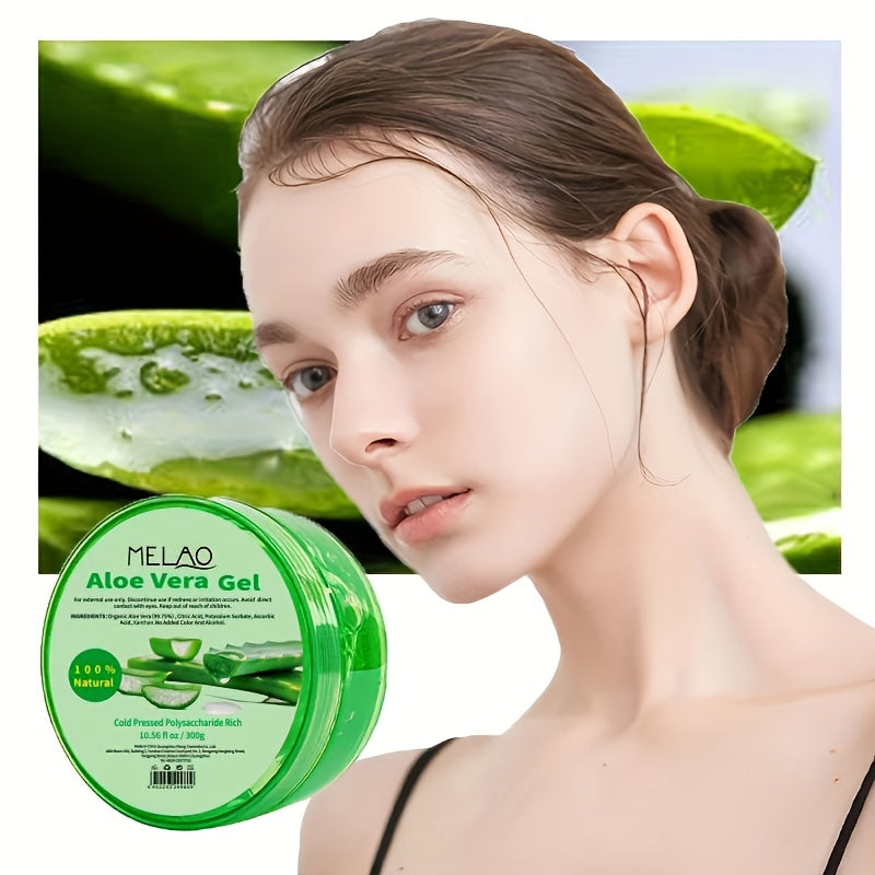 1pc Aloe Vera Gel: hydrate, Moisturize & Soothe Your Skin - pure plant extraxct