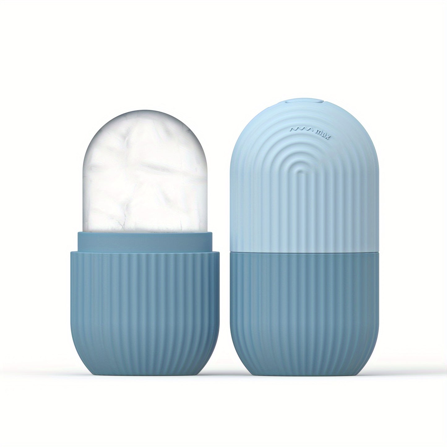 1pc Silicone Ice Roller for Face - Fragrance-Free, Battery-Free Facial Care Tool & Accessory