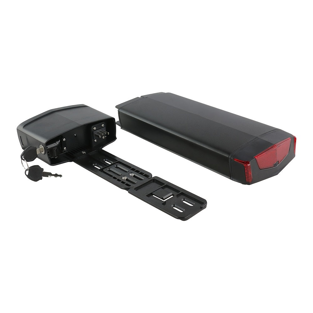 36V 17.5AH 630Wh High-Capacity Electric Battery with 20A BMS & Active Balancing, Lithium-Ion E- Battery Pack, Bullet Connector Port & Mounting Base - Compatible with Adult E- (No Charger Included)