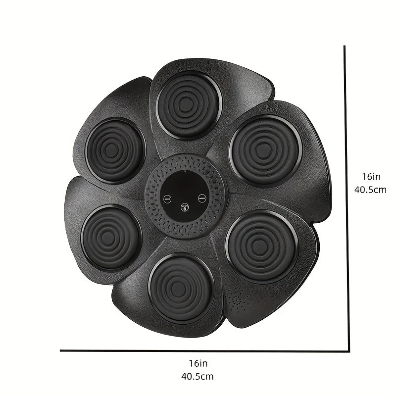Home Adult Boxing Music Training Target Smart Bluetooth Music Boxing Machine Indoor Fitness Wall Target for Home Gym Boxing Sports Training