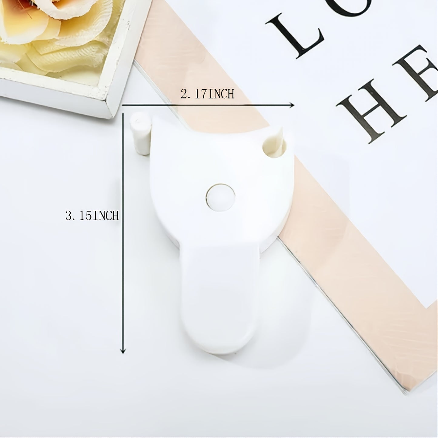 1pc Body Measurement Tape with Y-Shaped Handle - 59 Inches of Accurate Measuring