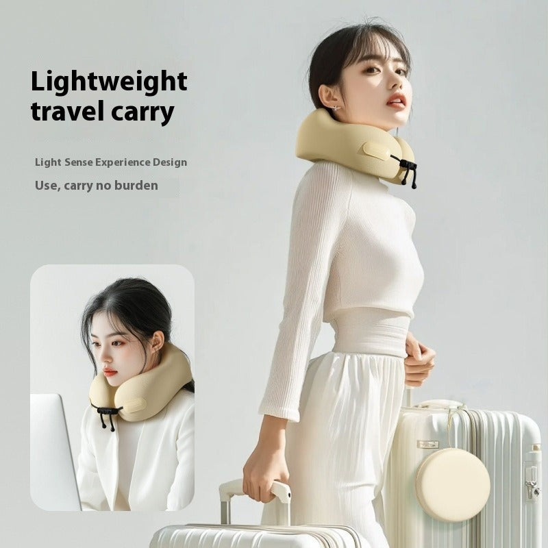 Multifunctional Neck Pillow, Suitable for Long Trips, Airplane, Car, Train, Office,