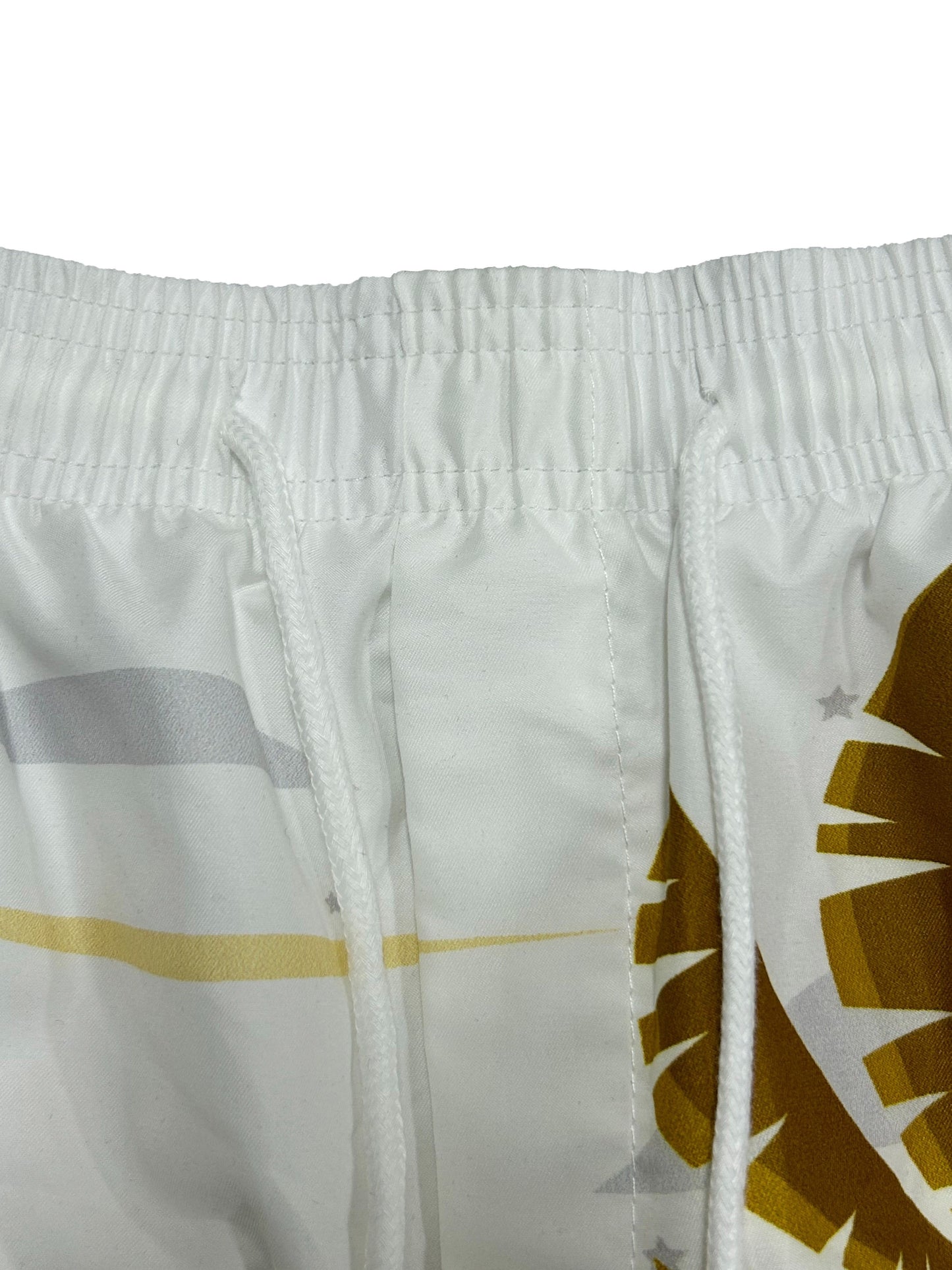 Quick Drying Comfortable Breathable Gradient Palm Tree At Dawn Seaside Drawstring Swim Trunks, Men's Board Shorts Swimwear For Summer Vacation Resort Beach Pool