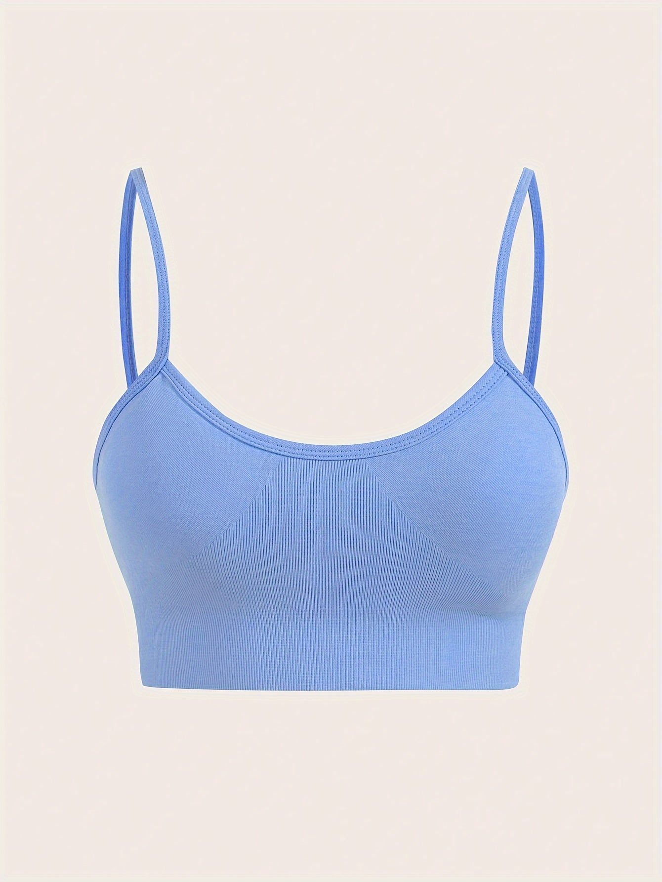 4pcs Seamless High Stretch Women'S Yoga Set - Solid Color Knit Athletic Outfit with Crop Top, Wide Waistband Leggings, Shorts, and Sports Bra for Running, Fitness - All Seasons, Round Neck, Nylon