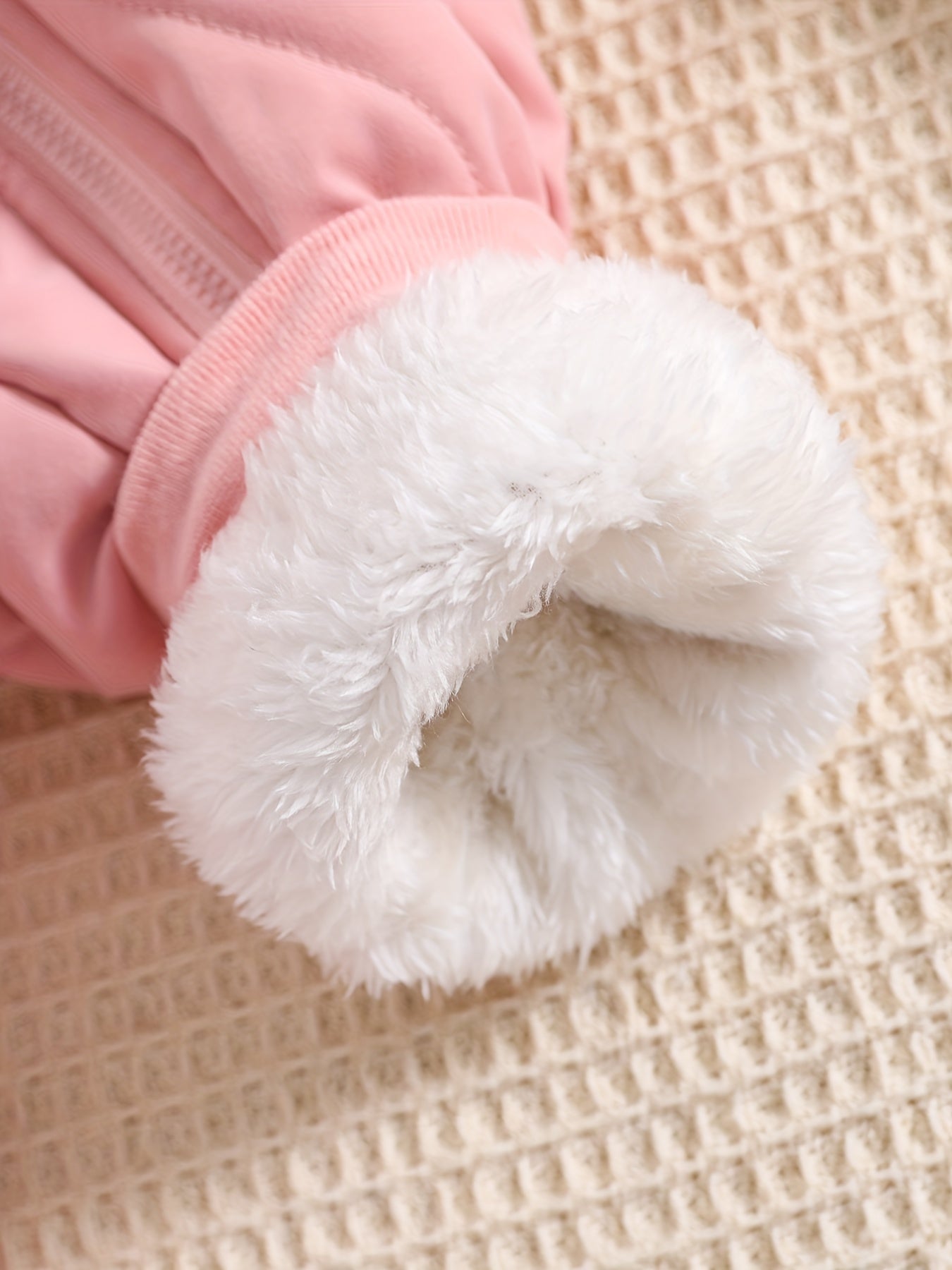 Infant Hooded Thick Romper Long Sleeve Zipper Thermal Jumpsuit, Babies & Kids Coat