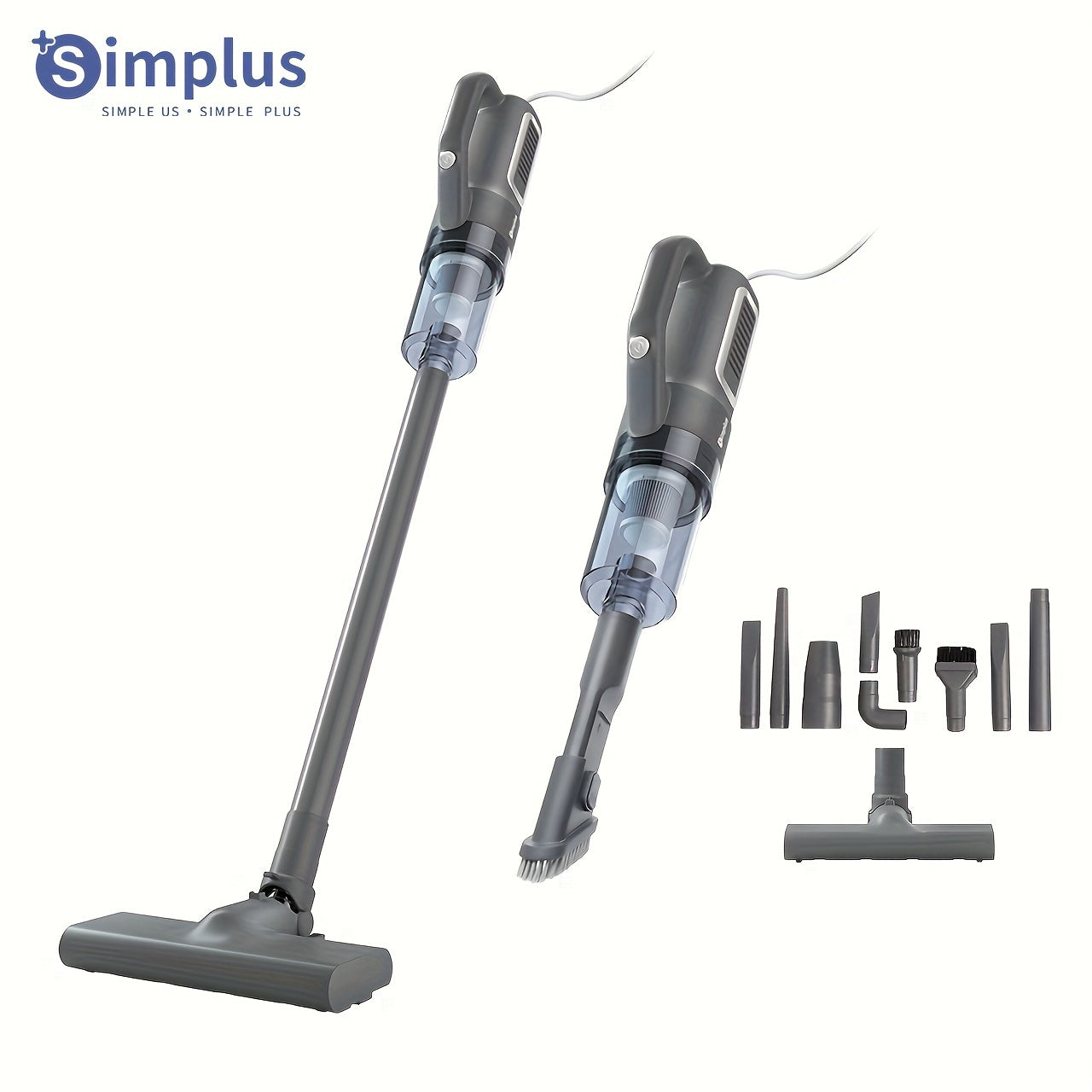Aspirador Portátil Simplus 16000Pa – Potência 400W