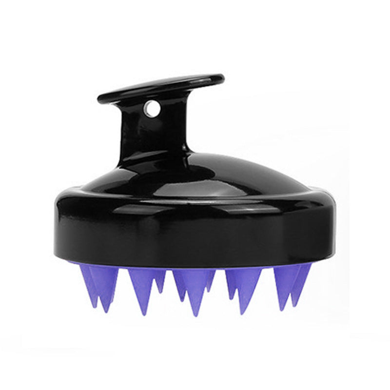 Soft Silicone Bristles Hair Care Head Brush - Massage & Exfoliate Your Scalp for a Healthy, Dandruff-Free Look!