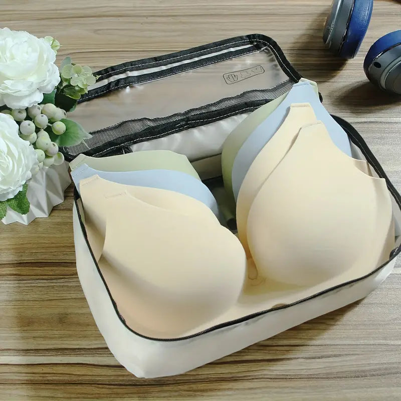 8pcs Compression Packing Cubes Set - Premium Luggage Organizers with See-Through Windows, Space-Saving Travel Storage System with Laundry Bag, Polyester, Zipper Closure, Casual Style, Ideal for Apparel, Travel Accessories|Cas
