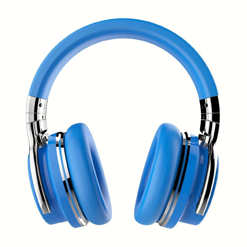 Wireless Headphones, Active Noise Cancelling Headphones with Microphone, Deep Bass, Over Ear Headphones, Comfortable Fit, 30H Playtime