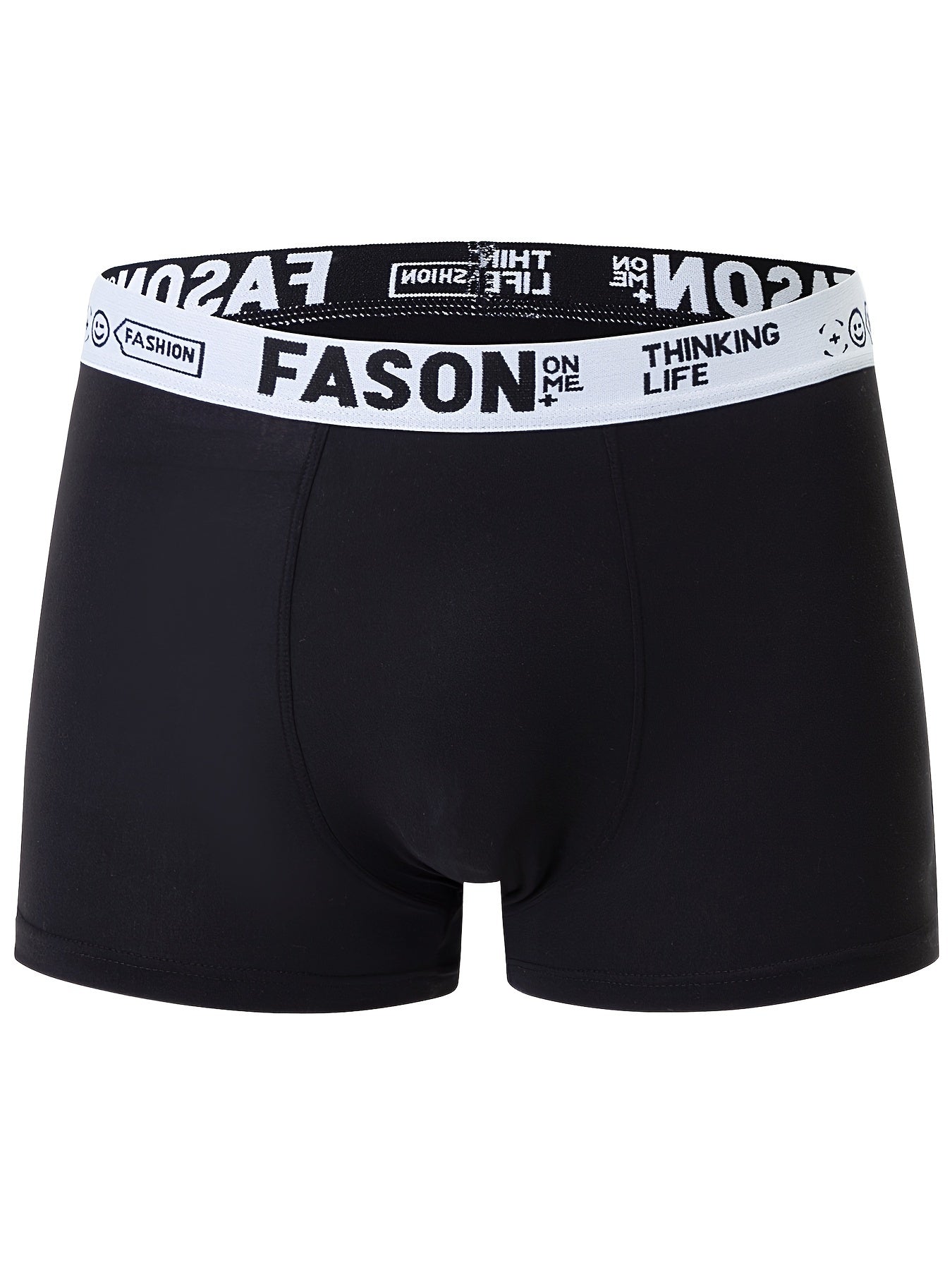 10-Pack Men's Underwear, Casual Boxer Briefs, Breathable and Comfortable Elastic Boxers, Athletic Shorts