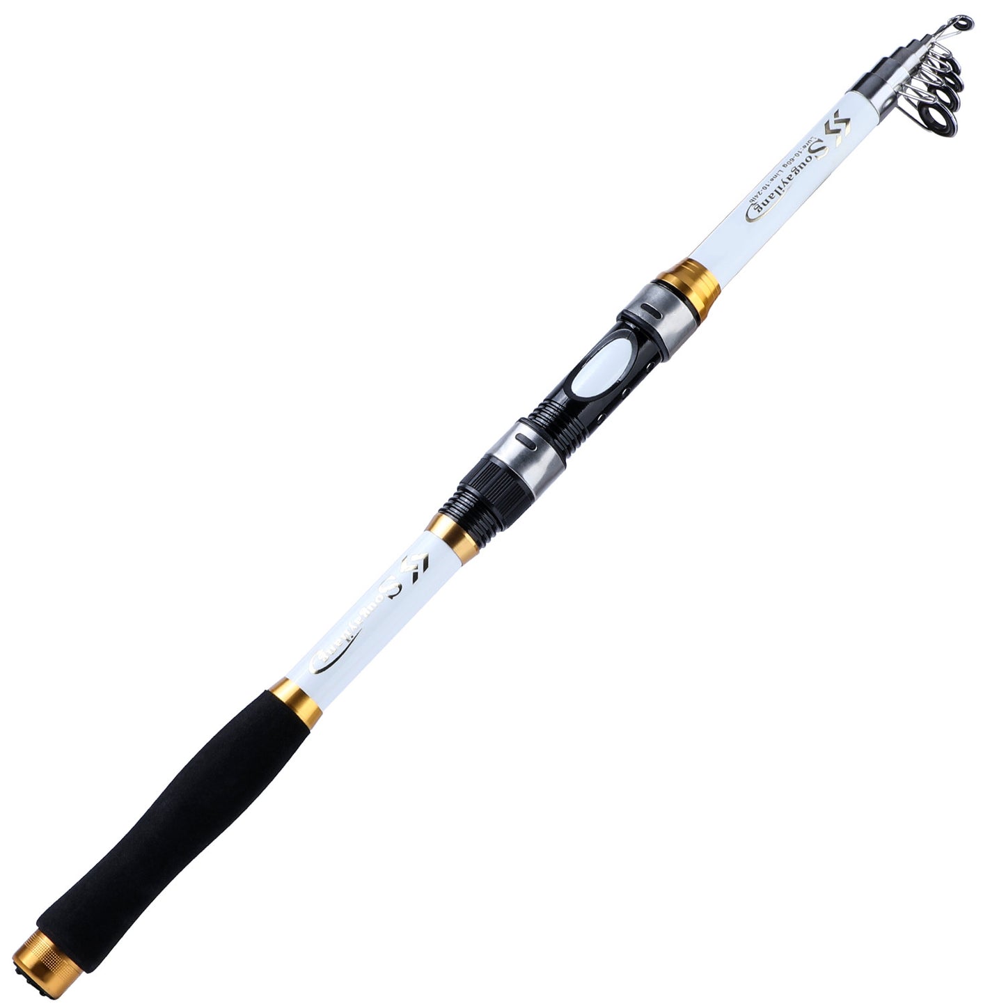 Sougayilang Telescopic Fishing Rod: Portable & Compact Design For Saltwater Fishing On The Go!